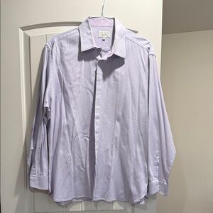 Ted Baker Men's Lavender Dress Shirt